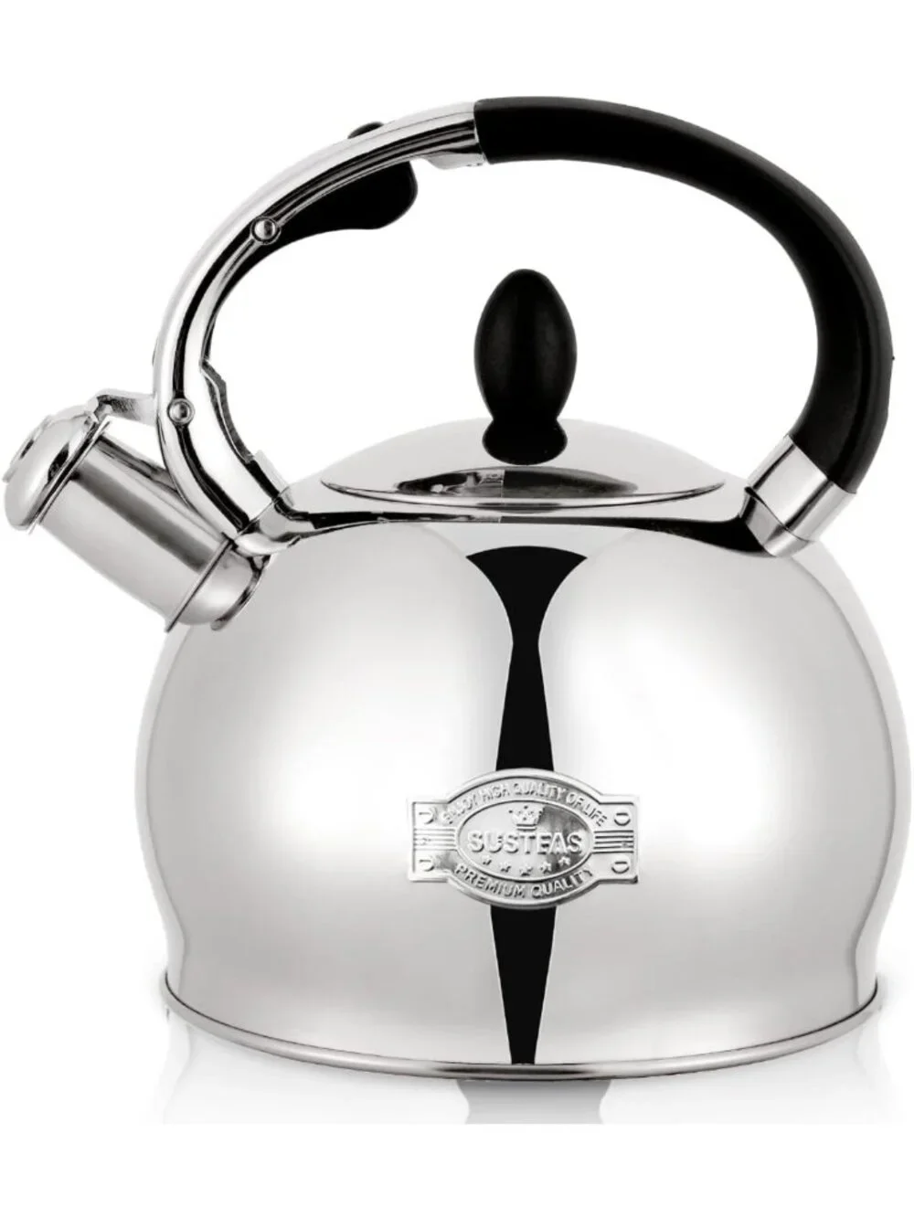 Whistling Tea Kettle 2.7QT Stainless Steel Teapot - Durable & Stylish Design